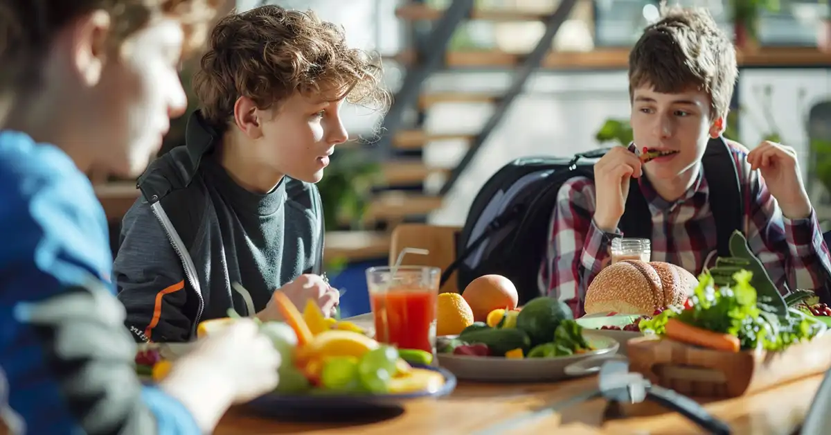 Alimentația adolescenților: echilibru între creștere, sport și stil de viață modern